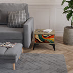 COLORFUL STRANDS Nachttisch in Eiche-Optik