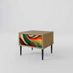 COLORFUL STRANDS Nachttisch in Eiche-Optik