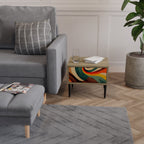 COLORFUL STRANDS Nachttisch in Eiche-Optik