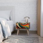 COLORFUL STRANDS Nachttisch in Eiche-Optik