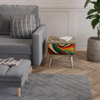 COLORFUL STRANDS Nachttisch in Eiche-Optik