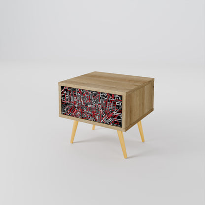 BROKEN LINES Nightstand