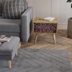 BROKEN LINES Nachttisch in Eiche-Optik