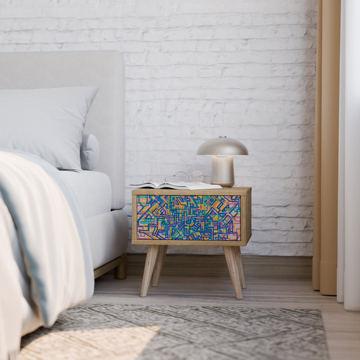 MEMORIES MAP Nightstand