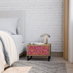 LOVELY MEMORIES Nightstand in Oak Effect