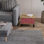 LOVELY MEMORIES Nightstand in Oak Effect