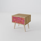 LOVELY MEMORIES Nightstand in Oak Effect