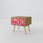 KALEIDOSCOPIC CUBISM Nachttisch in Eiche-Optik