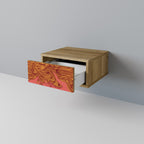 FLOATING THOUGHTS Nachttisch in Eiche-Optik