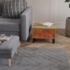 FLOATING THOUGHTS Nachttisch in Eiche-Optik