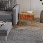 FLOATING THOUGHTS Nachttisch in Eiche-Optik