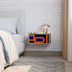 BLINDED BY THE LIGHTS Nightstand in Oak Effect