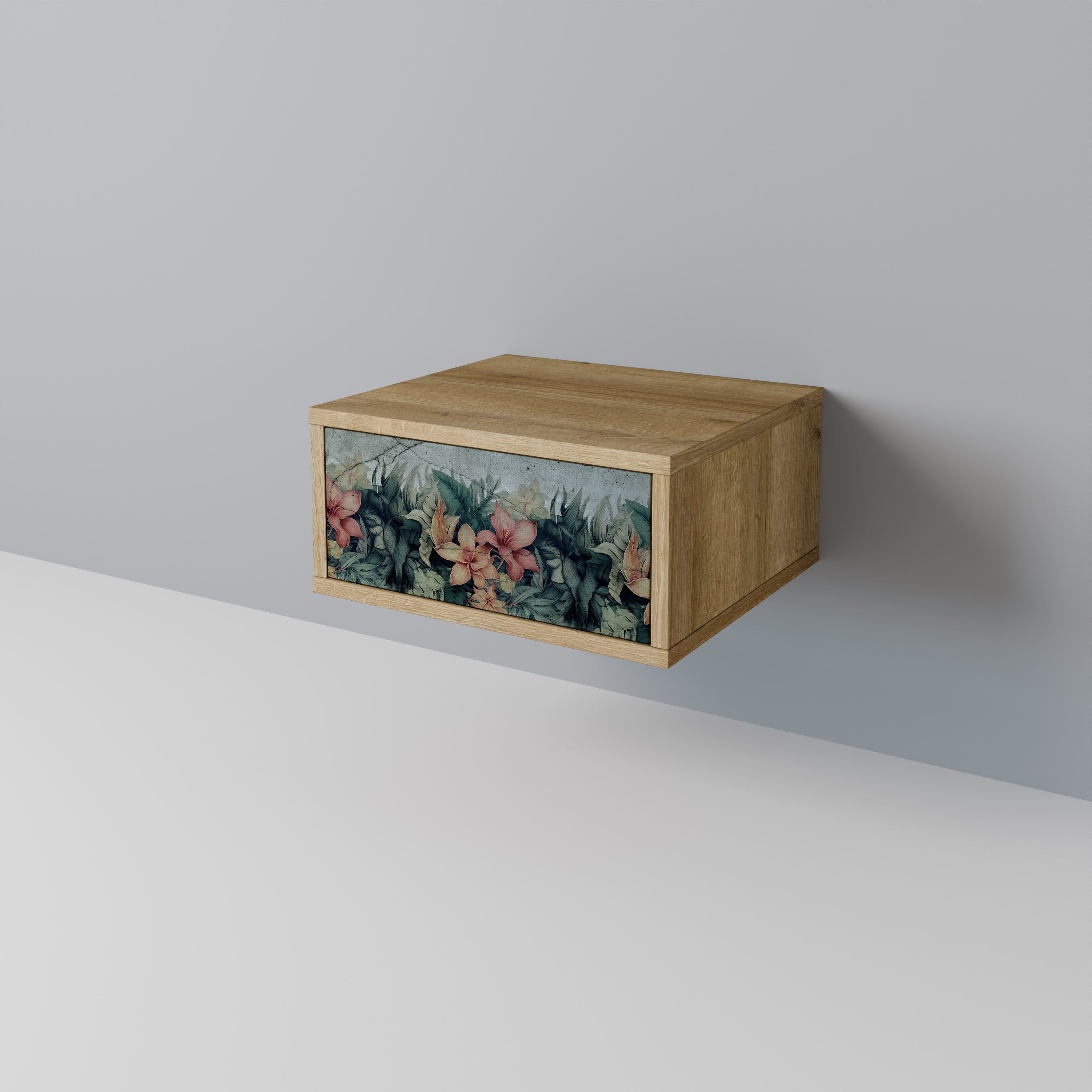 HEAVENLY BLOOM Nachttisch in Eichenoptik