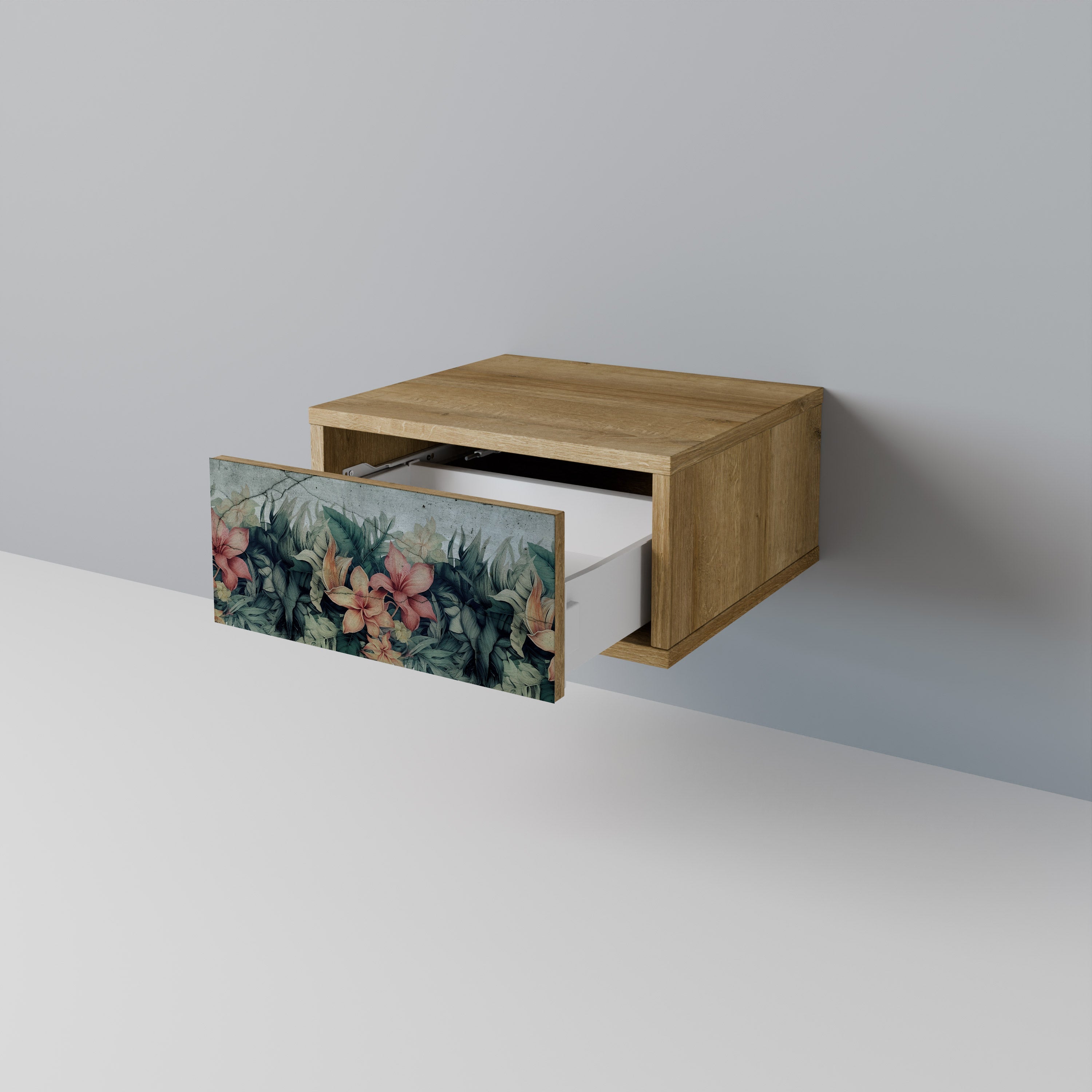 HEAVENLY BLOOM Nachttisch in Eichenoptik