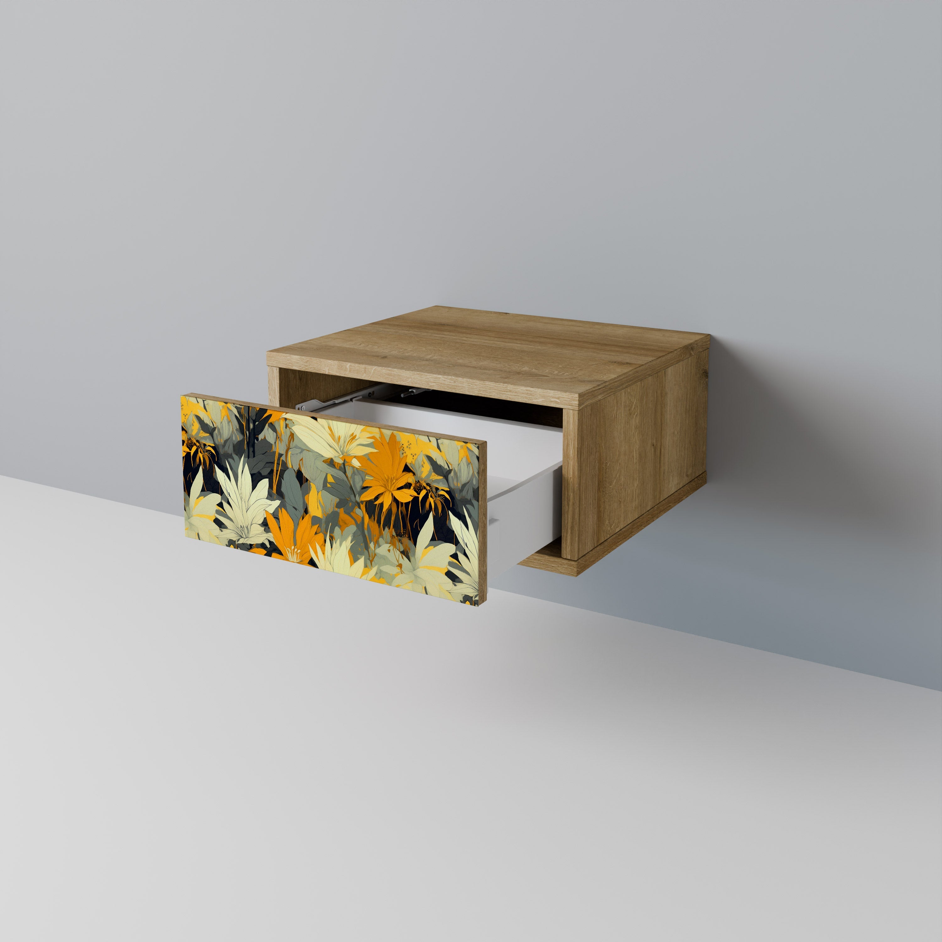 SUNKISSED LILY Nachttisch in Eichenoptik