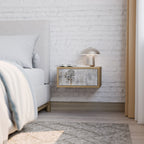 FADE IN THE TREES Nachttisch in Eiche-Optik