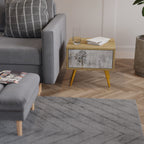 FADE IN THE TREES Nachttisch in Eiche-Optik