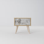 FADE IN THE TREES Nachttisch in Eiche-Optik