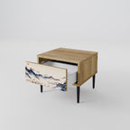 JAPANESE LANDSCAPE Nightstand in Oak Effect