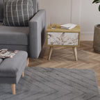 WILD TENDERNESS Nachttisch in Eiche-Optik