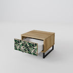 EERIE STROMANTHE Nightstand in Oak Effect