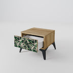 EERIE STROMANTHE Nightstand in Oak Effect