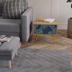 BLUE LEAVES Nachttisch in Eiche-Optik