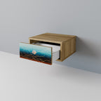 LUNAR SECRETS Nachttisch in Eiche-Optik