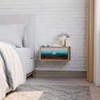 LUNAR SECRETS Nachttisch in Eiche-Optik