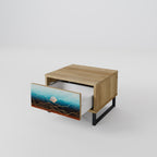 LUNAR SECRETS Nachttisch in Eiche-Optik