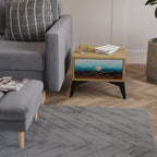 LUNAR SECRETS Nachttisch in Eiche-Optik