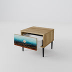 LUNAR SECRETS Nachttisch in Eiche-Optik