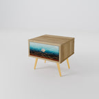 LUNAR SECRETS Nachttisch in Eiche-Optik