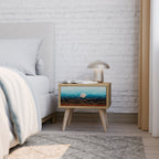 LUNAR SECRETS Nachttisch in Eiche-Optik