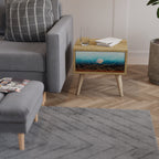 LUNAR SECRETS Nachttisch in Eiche-Optik