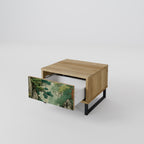 VERDURE ABYSS Nachttisch in Eiche-Optik