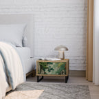 VERDURE ABYSS Nachttisch in Eiche-Optik