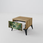VERDURE ABYSS Nachttisch in Eiche-Optik