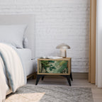 VERDURE ABYSS Nachttisch in Eiche-Optik