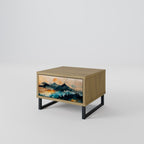 OMINOUS MOUNTAINS Nachttisch in Eiche-Optik