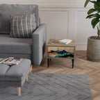 OMINOUS MOUNTAINS Nachttisch in Eiche-Optik