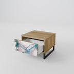 VELVET CROSSING Nachttisch in Eiche-Optik