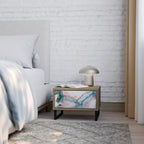 VELVET CROSSING Nachttisch in Eiche-Optik