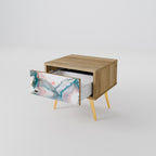 VELVET CROSSING Nachttisch in Eiche-Optik