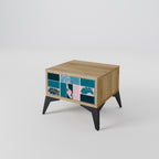 COMBINATION OF SHAPES Nachttisch in Eiche-Optik