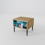 COMBINATION OF SHAPES Nachttisch in Eiche-Optik