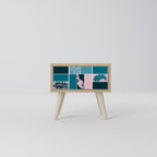 COMBINATION OF SHAPES Nachttisch in Eiche-Optik