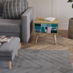 COMBINATION OF SHAPES Nachttisch in Eiche-Optik