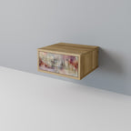 VEILED SUMMIT Nachttisch in Eiche-Optik