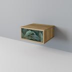 ROYAL GREEN Nachttisch in Eiche-Optik